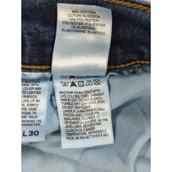 Lucky Brand 412 Athletic Slim Jeans Mens 36x30 Blue Denim Stretch Classic Fit - Picture 11 of 15